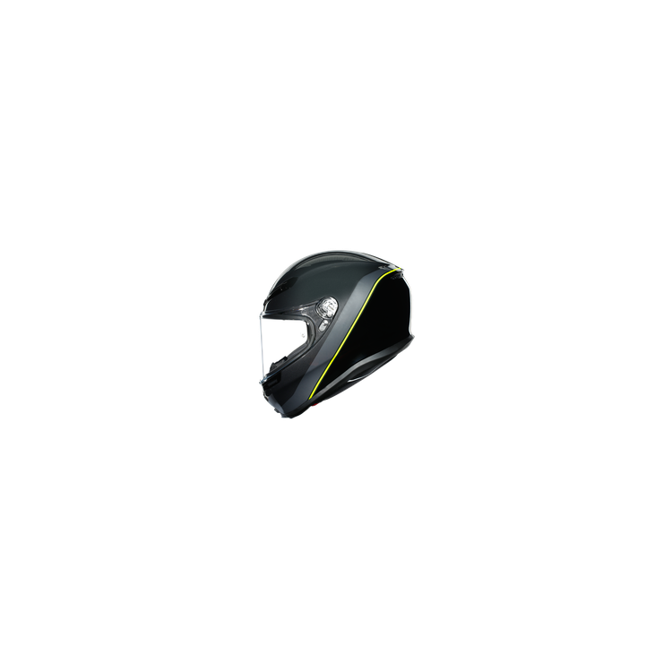 AGV K6  ECE MULTI MPLK MINIMAL GUNMET/BLACK/YELLOW FL