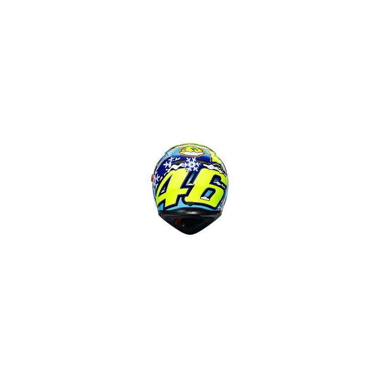 AGV K3 SV E2205 TOP MPLK ROSSI WINTER TEST 2016