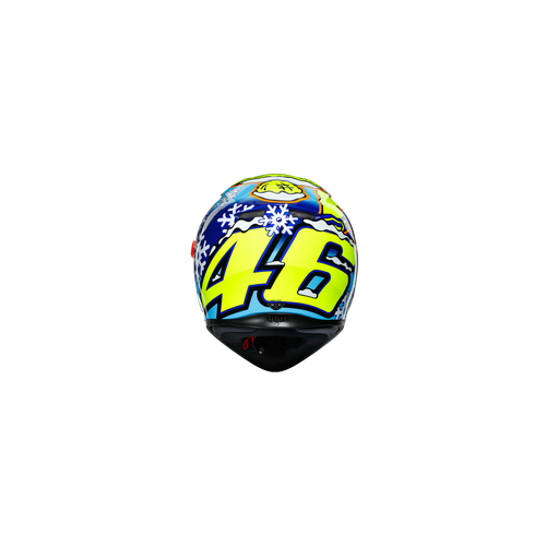 AGV K3 SV E2205 TOP MPLK ROSSI WINTER TEST 2016