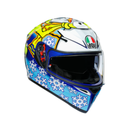 AGV K3 SV E2205 TOP MPLK ROSSI WINTER TEST 2016