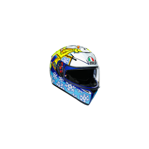 AGV K3 SV E2205 TOP MPLK ROSSI WINTER TEST 2016
