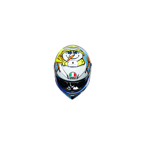 AGV K3 SV E2205 TOP MPLK ROSSI WINTER TEST 2016