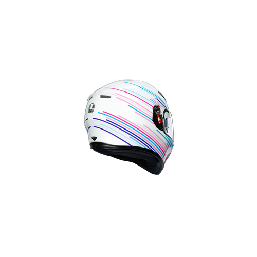 AGV K3 SV E2205 MULTI MPLK SAKURA PEARL WHITE/PURPLE