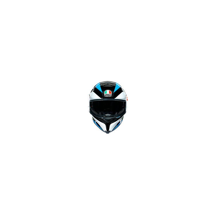 AGV K5 S  E2205 MULTI MPLK CORE BLACK/CYAN/YELLOW FLUO