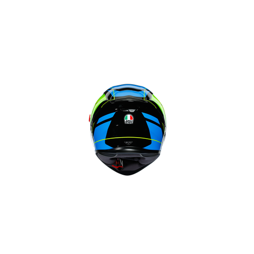 AGV K5 S  E2205 MULTI MPLK CORE BLACK/CYAN/YELLOW FLUO