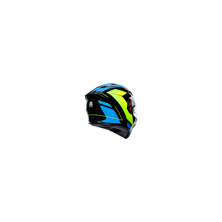 AGV K5 S  E2205 MULTI MPLK CORE BLACK/CYAN/YELLOW FLUO