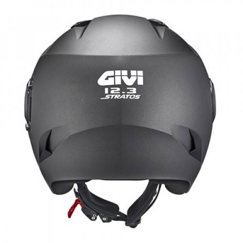CASCO JET 12.3 STRATOS TITANIO OPACO | GIVI