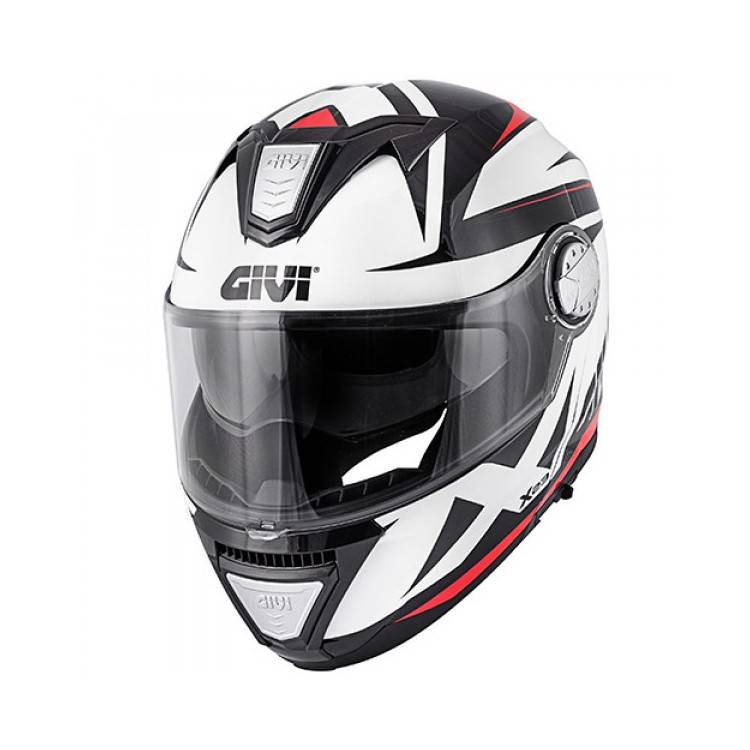 CASCO MODULARE X23 SIDNEY NERO BIANCO ROSSO | GIVI