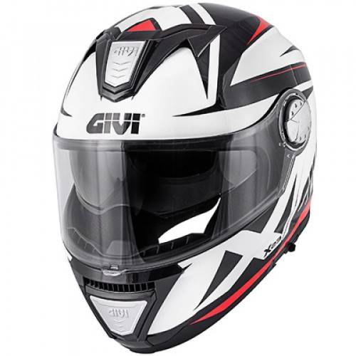 CASCO MODULARE X23 SIDNEY NERO BIANCO ROSSO | GIVI