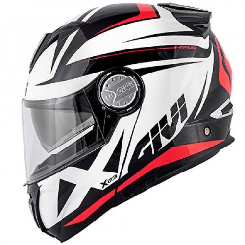 CASCO MODULARE X23 SIDNEY NERO BIANCO ROSSO | GIVI