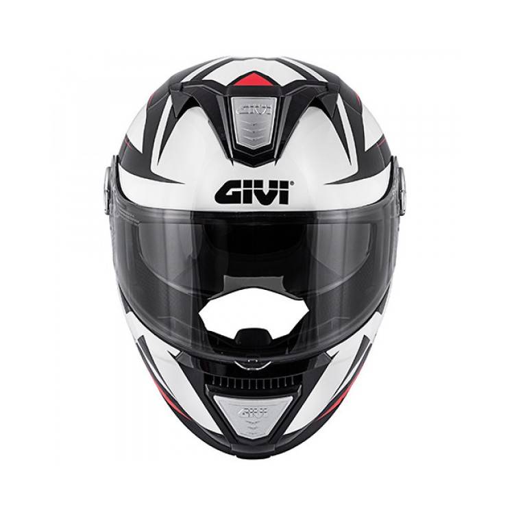 Casco Moto Modulare P/J Givi X.23 SYDNEY VIPER Nero Opaco Arancio Vendita Online