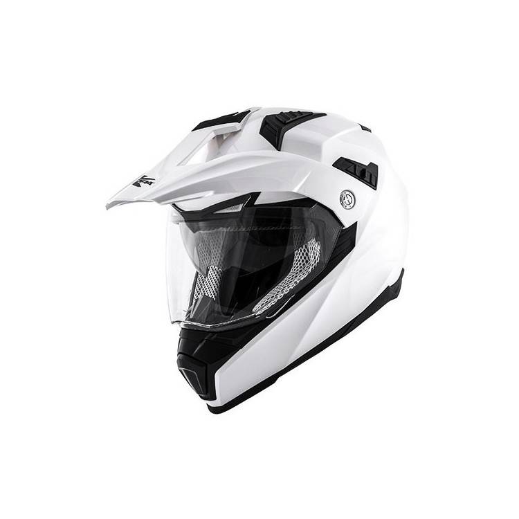 CASCO KV30 ENDURO FLASH BIANCO LUCIDO KAPPA
