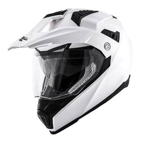 CASCO KV30 ENDURO FLASH BIANCO LUCIDO KAPPA