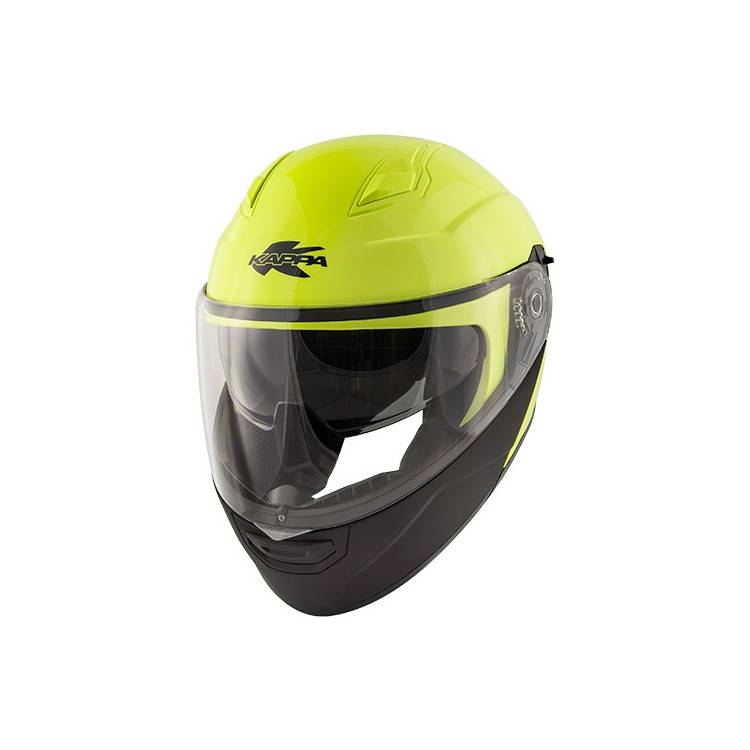 KAPPA KV-31 ARIZONA GIALLO FLUO / NERO OPACO CASCO MODULARE