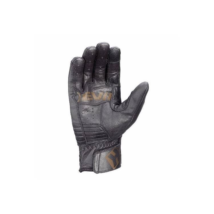GUANTI ESTIVI GARAGE PELLE NERO | HEVIK
