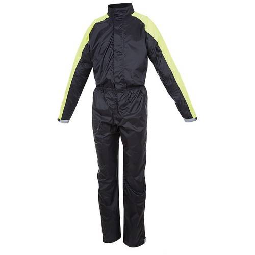 TUTA NANO PLUS Nero–Giallo Fluo ANTIPIOGGIA | TUCANO URBANO