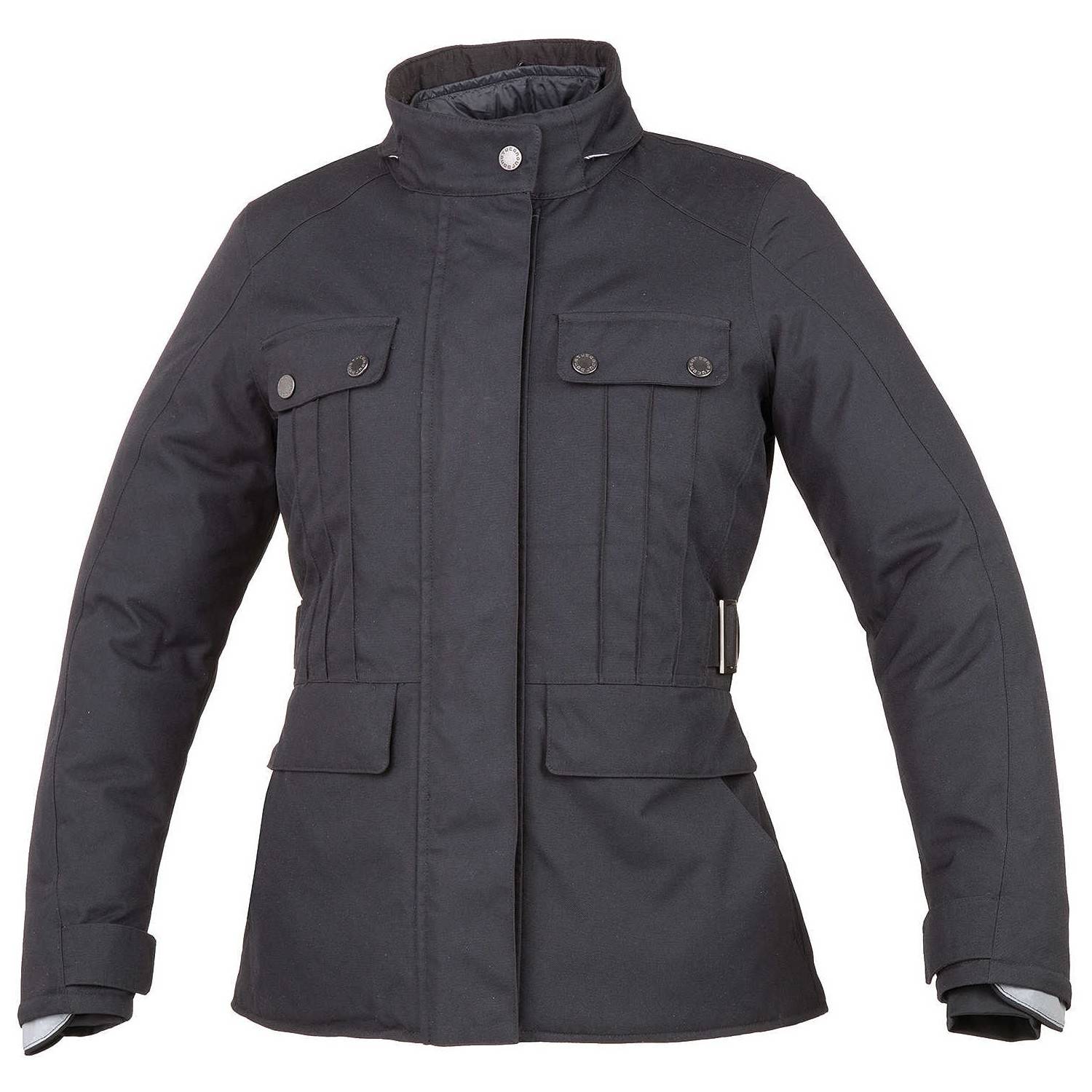 Giacca Moto Tecnica In Tessuto Softshell Tucano Urbano ASFALT Nero