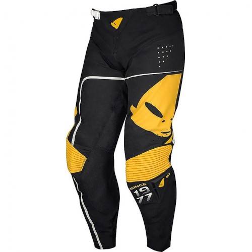 Pantalone Offroad Enduro  Modello Slim Sharp Nero Arancio | UFO