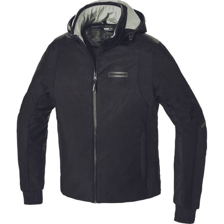 Giacca H2Out Hoodie Armor Nero | SPIDI