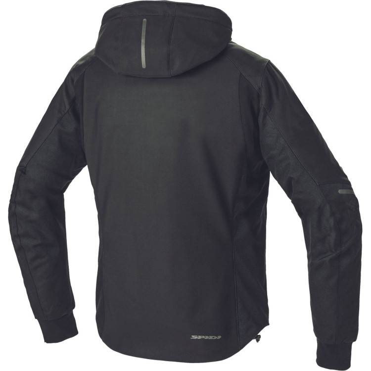 Giacca H2Out Hoodie Armor Nero | SPIDI