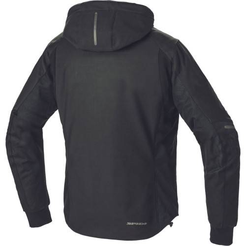 Giacca H2Out Hoodie Armor Nero | SPIDI
