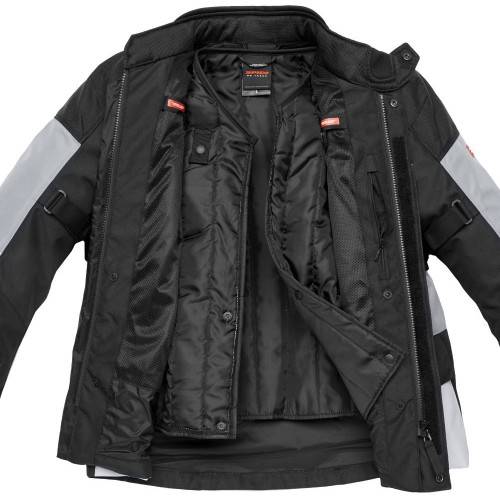 Giacca H2Out Traveler 2 Nero Grigio | SPIDI