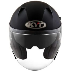 CASCO KYT NF-J PLAIN MATT BLACK | KYT