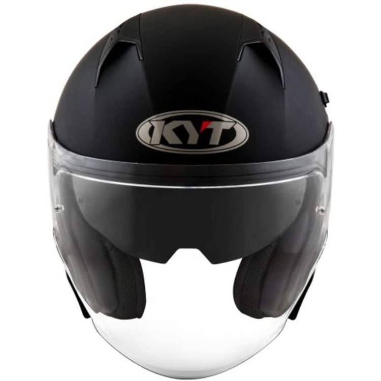 CASCO KYT NF-J PLAIN MATT BLACK | KYT