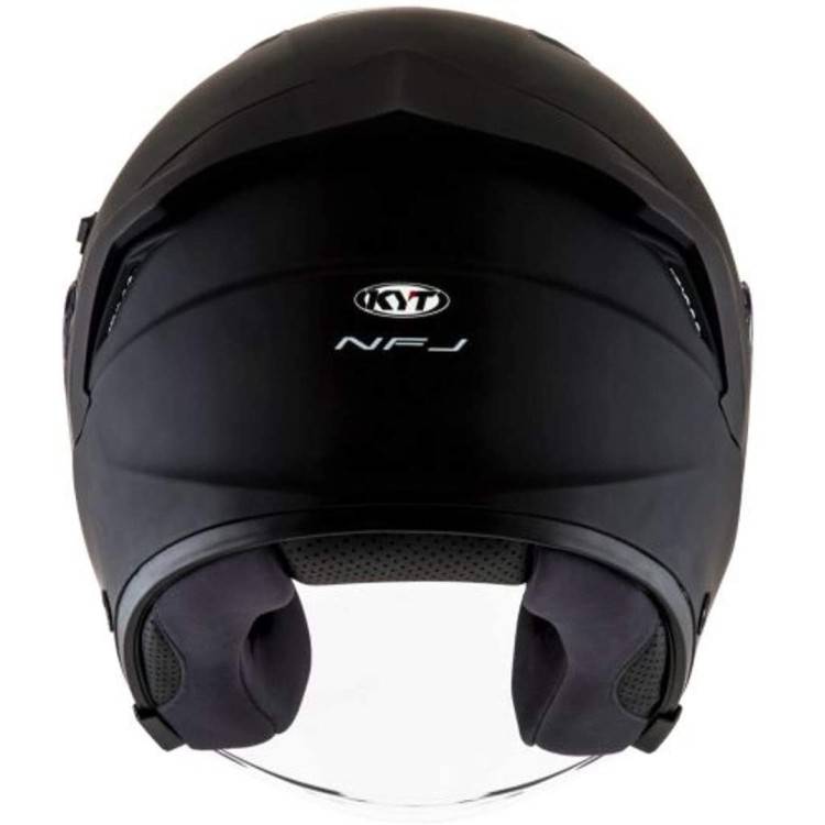 CASCO KYT NF-J PLAIN MATT BLACK | KYT