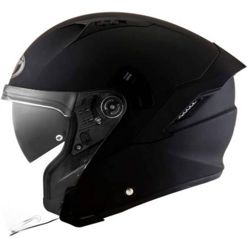 CASCO KYT NF-J PLAIN MATT BLACK | KYT