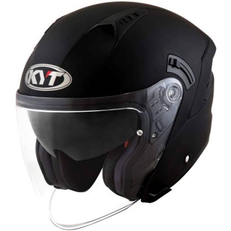 CASCO KYT NF-J PLAIN MATT BLACK | KYT