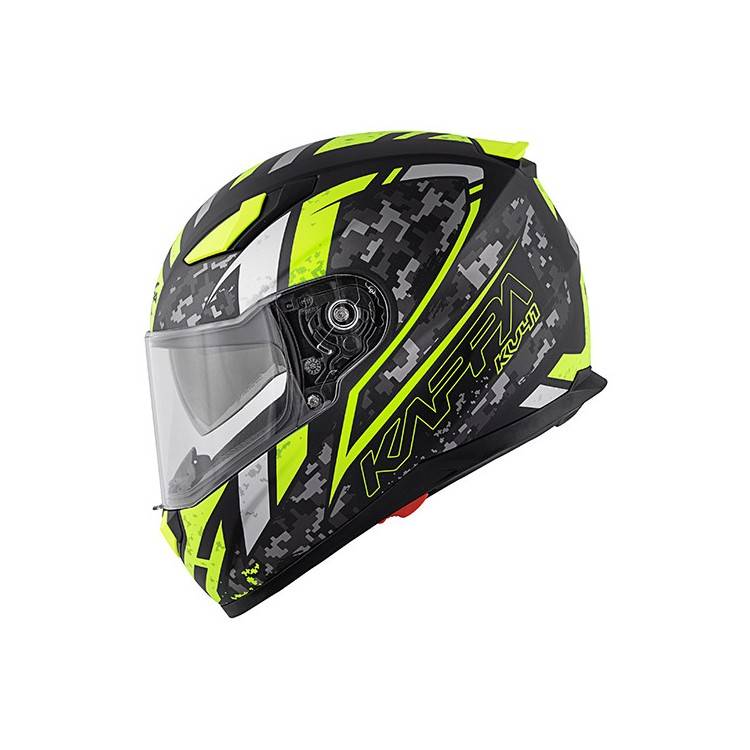 CASCO INTEGRALE KV41 DALLAS PIXEL NERO OPACO VERDE | KAPPA