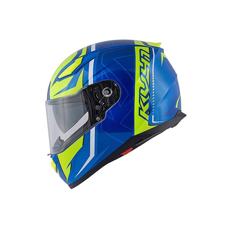 CASCO INTEGRALE KV41 DALLAS BLU LUCIDO GIALLO | KAPPA