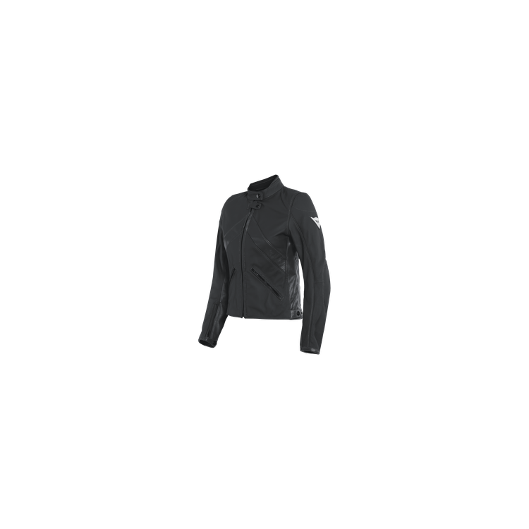 SANTA MONICA LADY LEATHER JACKET BLACK (001) | DAINESE