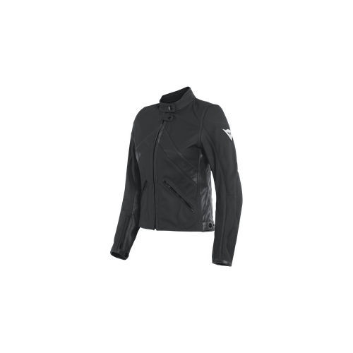 SANTA MONICA LADY LEATHER JACKET BLACK (001) | DAINESE