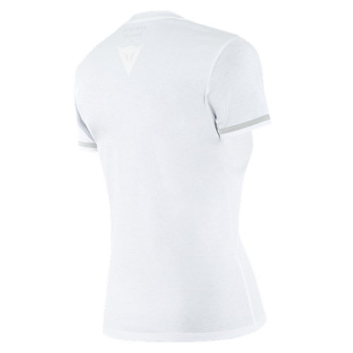 PADDOCK LADY T-SHIRT WHITE/GLACIER-GRAY (85F) | DAINESE