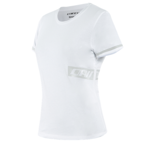 PADDOCK LADY T-SHIRT WHITE/GLACIER-GRAY (85F) | DAINESE