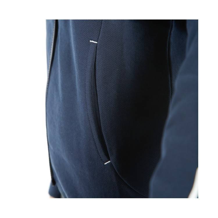 PADDOCK LADY FULL ZIP HOODIE BLU/WHITE (09D) | DAINESE