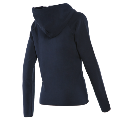 PADDOCK LADY FULL ZIP HOODIE BLU/WHITE (09D) | DAINESE