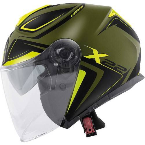 CASCO JET X.22 PLANET HYPER VERDE GIALLO | GIVI
