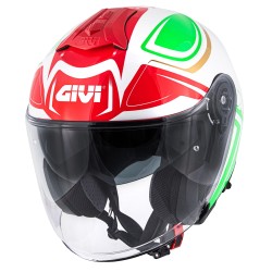 CASCO JET X.22 PLANET HYPER ITALY TRICOLORE | GIVI