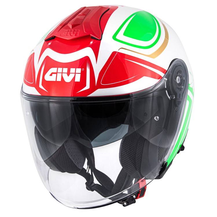 CASCO JET X.22 PLANET HYPER ITALY TRICOLORE | GIVI