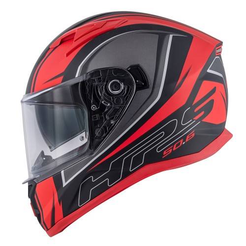 CASCO INTEGRALE 50.6 STOCCARDA BLADES NERO OPACO ROSSO | GIVI