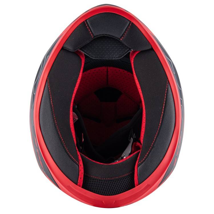 CASCO INTEGRALE 50.6 STOCCARDA BLADES NERO OPACO ROSSO | GIVI