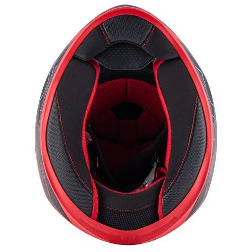 CASCO INTEGRALE 50.6 STOCCARDA BLADES NERO OPACO ROSSO | GIVI