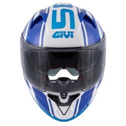 CASCO INTEGRALE 50.6 STOCCARDA BLADES BIANCO BLU | GIVI