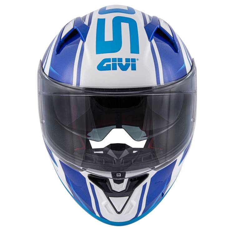 CASCO INTEGRALE 50.6 STOCCARDA BLADES BIANCO BLU | GIVI