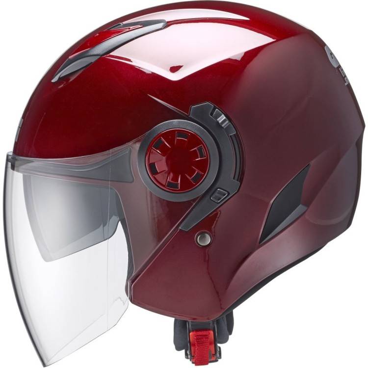 CASCO JET 12.3 STRATOS BORDEAUX  | GIVI