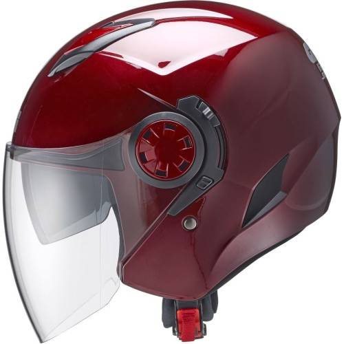 CASCO JET 12.3 STRATOS BORDEAUX  | GIVI