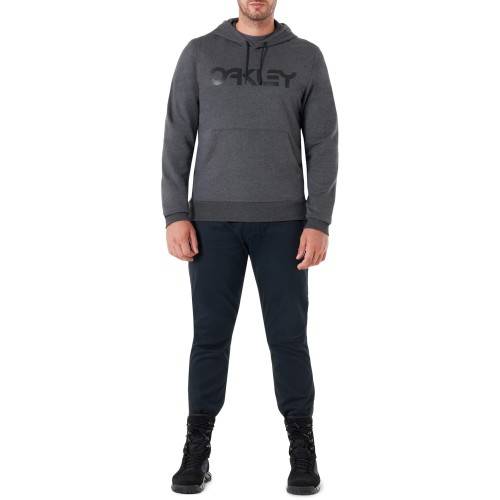 Oakley B1B Po Hoodie - Blackout Light Heather - 472398-02F | Oakley